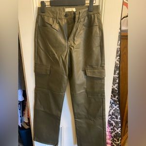 tgla Faux Leather Pants. Never Worn